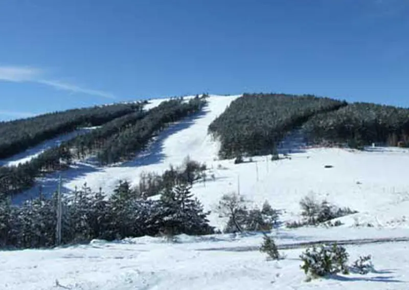 Velika ski staza na brdu Krst - Goč